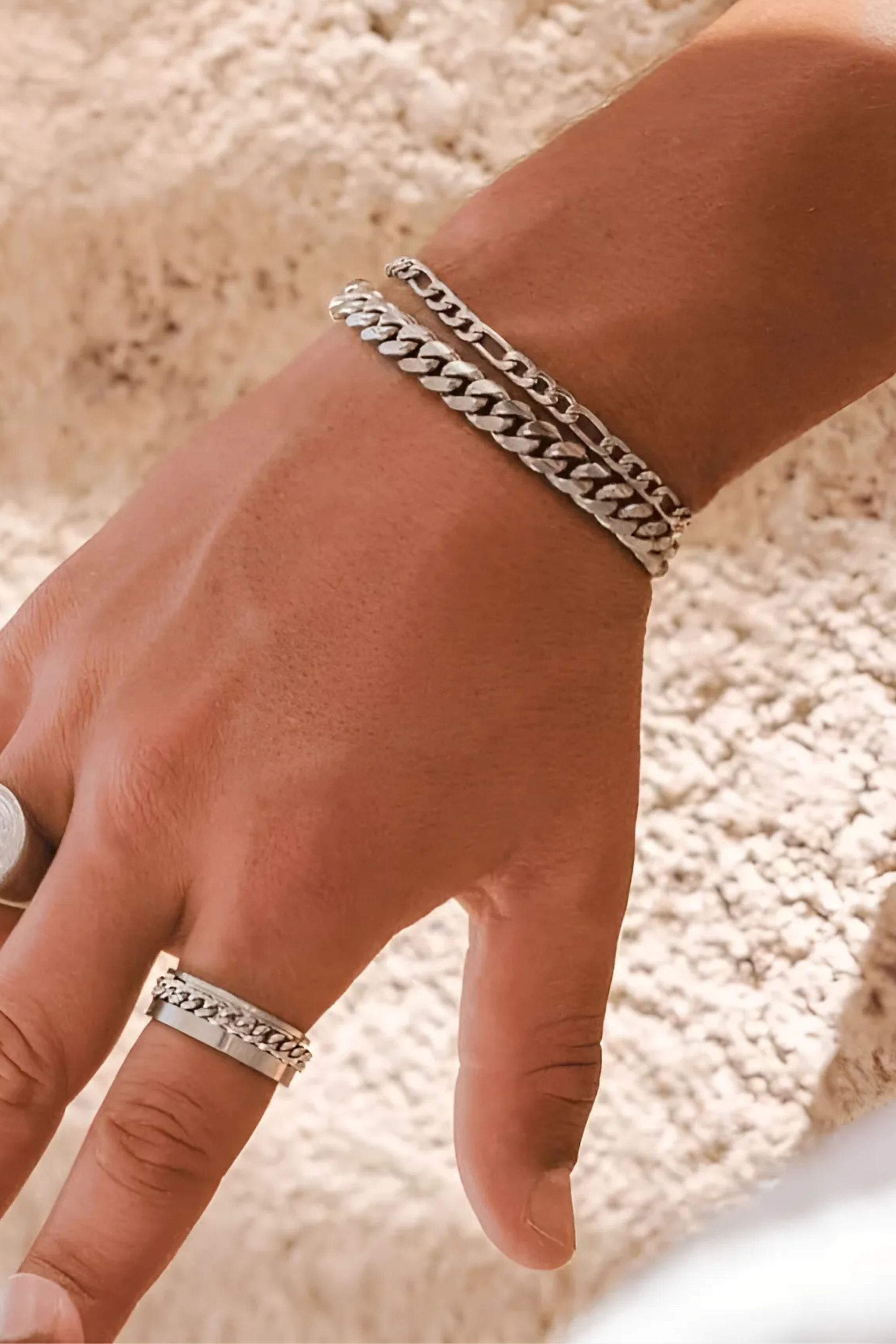 Cortane Steel Cuban Bracelet